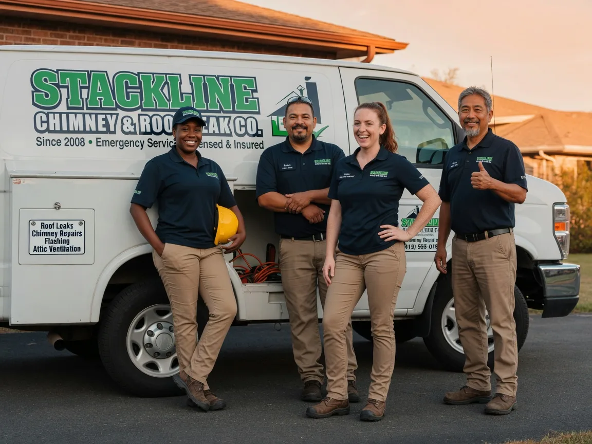 Chimney flashing repair company in Butner, NC